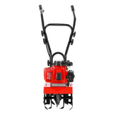 Giantz 88CC Tiller Garden Cultivator Rototiller 4 Blades Soil Plower Rotary Hoe GTC-EITW-4B-N-RD