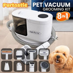 Furtastic 8-in-1 XL Pet Grooming Kit Vacuum Cleaner PGM-PC-S2