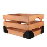Wooden Storage Basket Sundries Organizer in Orange, and Stylish 1 Piece for Home and Office Use V1369-AZ3-W-18055