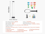 Bubble Tube Lamp 16 Color 1.2 m Sensory Aquarium Lamp for Relief Calming V952-LDSQPDLS48YCRIJF7001V9