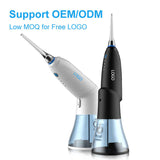 Black Advanced Portable Water Flosser - Rechargeable Oral Irrigator, IPX7 Waterproof, 4 Cleaning V888-ELOSUNG27408