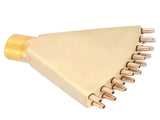 Brass Fountain Sprinkler G1in Female Thread Adjustable Scattering Landscape Sprayer V1294-YM0721-3111210084611