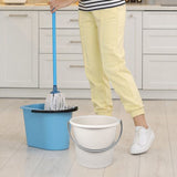 Water Bucket with Handle and Lid, Large Capacity Household Storage V1370-AZ4-14367