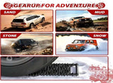Off-Road Traction Plates Pack of 2 - Portable emergency tool for extra grip on snow, ice, mud, and V1188-ZXY-117-0043