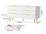 Levede Chest of 6 Drawers CH1136