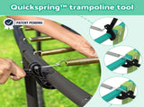 Bestway 14ft Trampoline Kids Rebounder Safety Net Enclosure Outdoor Fitness 4.27m for Ages 6 BW-TRAMPO-59105