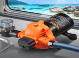 Diaphragm Pump 3.5GPM 13.25L/min 3-Chamber Water Pump Pressure Switch V952-12VYYSB3Q35G3N0DNV9