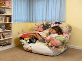 Trending Stuffed Animal Chairs, Oversized Clear Bean Bag, Waterproof Soft Toy Bean Bag V1192-AZ-W-33367