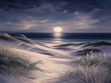 Moonlit Dunes Stretched Canvas Wall Art - Portrait - 60W x 80H cm V767-PP-MD-6080-ST