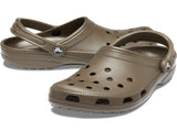 Crocs Classic Clogs Roomy Fit Sandal Clog Sandals Slides Waterproof - Chocolate V563-10001-002-M13W15