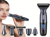 Women'S Hair Remover 7-In-1 Hair Remover Body Hair Removal Facial Hair Removal - Black - Size SET V1106-111-37847-BLK-SET