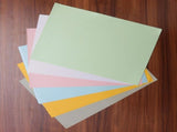 Sturdy Decorative Card for Greeting Cards and Scrapbooking 50Pcs V1370-AZ4-11746