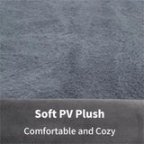 Medium PawfectFriend Orthopedic Dog Bed 3-Side Comfort Bolster Padded Calming Mattress Bed with V571-644161314509