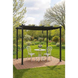 3x4M Aluminium Pergola Marquee with Retractable Roof Garden Canopy V63-952691