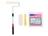 Paint Roller 9 Inch Telescopic Ergonomic Handle Portable Adjustable Height Wall Painting Roller V1294-YM0901-3114250066611