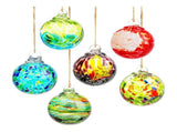 6PCS Hand Blown Glass Ornament Balls Decorative Hanging Gazing Glass Friendship Balls Ornament for V1294-YM0901-3115240112911