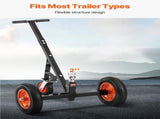 Trailer Dolly, 1000lbs Tongue Weight Capacity, Carbon Steel Trailer Mover with 2 inch Ball, 14 inch V952-TYSDQYC1000BJMKIYV0