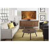 Black Swivel TV Stand with Height Adjustability for Living Room V178-69006