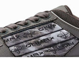 Leopard Print Sneakers Platform Chunky Shoes High-Top Casual Shoes Unisex - Gray pigeon - Size V1106-W-SHOE2-98748-GRAY-4AU4EU35