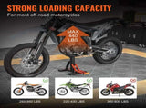Dirt Bike Lift Stand, Motorcycle Jack Lift Stand 440 lbs Capacity and Hydraulic Lift Operation, V952-YYSJZJCJH440LGJQLV0