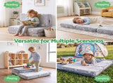 Giselle Bedding Foldable Cot Mattress for Travel Cot, Glow-in-Dark Cover MATTRESS-B-COT-FD-8-GY