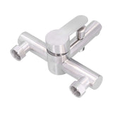 G1/2 Stainless Steel Brushed Bathtub Faucet Cold Hot Water Mixing Valve Triple Shower Faucet V1294-YM0901-3111210292011