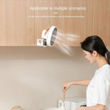 Household Wall-Mounted Small Fan Charging Multi-Functional Rechargeable Fan Portable Shaking V1369-AZ3-W-11765