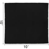 10 x 10 Ft Blanket Black Fiberglass Blanket Portable Fiberglass Fire Retardant Blanket V952-HT10X10HS00000001V0