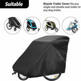 Adult Tricycle Cover, Trike Bicycle Cover Outdoor Storage Waterproof, Dust Wind Proof, Bike Covers V1192-AZ-W-15627