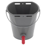 8L Feeder Bucket with 2 Nipple Milk Feeding Barrel Livestock Farm Accessory GrayFor Calf V1294-YM0901-3111210205111