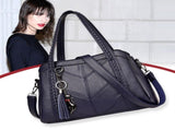 Crossbody Purse For Women Medium Pocketbooks Ladies Soft Leather Shoulder Bag V1366-AZ2-W-12608