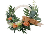 Succulent Garden Artificial Hanging Wreath Artificial Succulent Wreath Hanging Wall Window Party V1294-YM0901-190604QY12