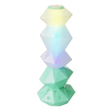 RGB Magic Crystal Speaker Lamp with Bluetooth, Music Sync, and Ambient Lighting for Gaming Desk, V1341-ZY-3B2UUVYM-GREEN