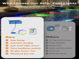 Solar Pool Lights with Remote, Submersible Pool Lights 2 Pack
IP68 Waterproof 16 Colors Underwater V1107-CS-ZAILXA19