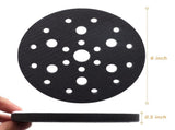 5 Pack Interface Pads, 6 Inch 25 Holes Hook and Loop Soft Density Sponge Cushion Buffer Backing Pad, V1258-DP02-WO-267