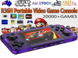 20000 Games R36H Portable Video Game Consoles Retro Handheld Game Console purple V201-R36H0128PU8AU