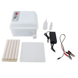 12 Eggs Incubator Dual Power Supply Fully Automatic Poultry Incubator for Ducks Geese EU Plug V1294-YM0901-3111240108612