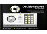 UL-TECH Security Safe Box 8.5L SAF-20EA-MTL-BK