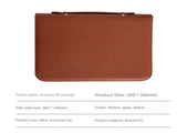 Zippered Portfolio Organizer, Leather Padfolio Binder, Professional Business Binder, Organizer for V1189-WXFWAL-20260319-01465