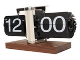 Digital Flip Down Clock Retro Automatic Turning Battery Operated Mechanical Clock for Home Room V1294-YM0710-3115230113213