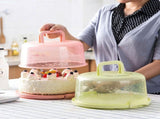Portable Cupcake Carrier Food Preservation Boxwith Handle Transparent Cake Box V1294-YM0717-10125112
