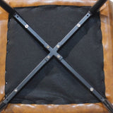 Dining Chairs x 8 Padded Seat PU Faux Leather CH1129-PU-4-BRX2