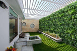 YES4HOMES 5 SQM Artificial Plant Wall Dcor Grass Panels Vertical Garden Foliage Tile Fence 1X1M V278-5-X-CCGF077-BOTANICGARDEN