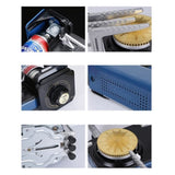 MAXSUN HI STOVE MS-100 Outdoor Camping Gas Stove Folding Burner Foldable Windshield V255-HISTOVE