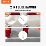 52 PCS Dent Removal Kit, Paintless Dent Repair Kit with 2-in-1 Slide Hammer with Stainless Steel V952-CSLBGJDJTHC5288XSV3