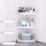 Corner Bathroom Counter Organizer, Vanity Organizer Corner Shelf, Skincare, Makeup Countertop V1369-AZ3-W-09524