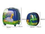 BoPeep 16''13'' 2PCS Kids Luggage Set Jungle KD1083-JG_NZ