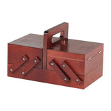 Wooden Sewing Box for Adults Beginners Sewing Kit for Adults Accessories Home Sewing Basket V1370-AZ4-15768