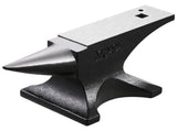 Single Horn Anvil, 55lbs Cast Steel Anvil, High Hardness Rugged Round Horn Anvil for Blacksmiths, V952-GZDJG25KG000U4QUNV0