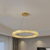 BAMDECOR C3313/1 Modern Crystal Chandeliers Lighting Contemporary Round Chandelier Lighting V255-BAM-C3313-1-60